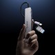 Orico YSB4-U2 USB-C Hub Docking Station 2x USB-A 2.0 + 1x USB-A 3.0 + 1x USB-C 2.0 + 1x USB-C - Gray
