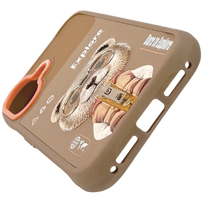 Nimmy Cool&amp;amp;Cute 2.0 Bear Case for iPhone 17 - Beige