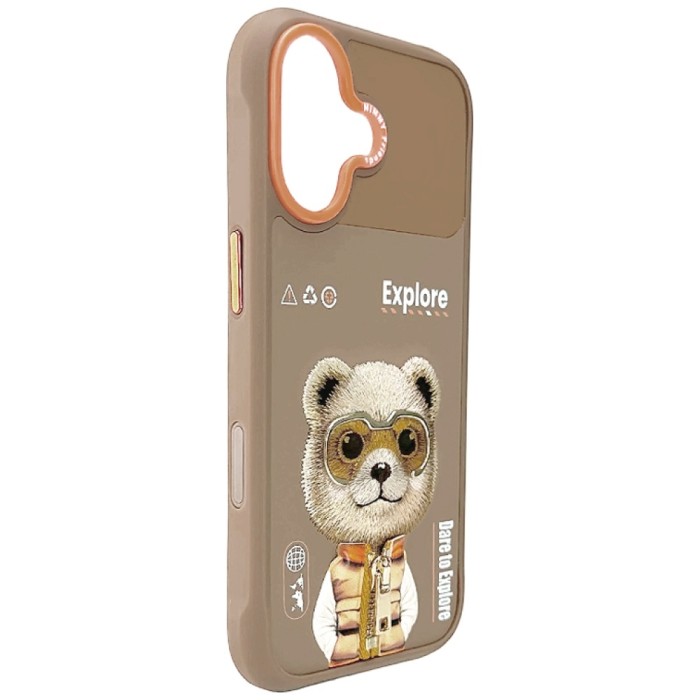 Nimmy Cool&amp;amp;Cute 2.0 Bear Case for iPhone 17 - Beige