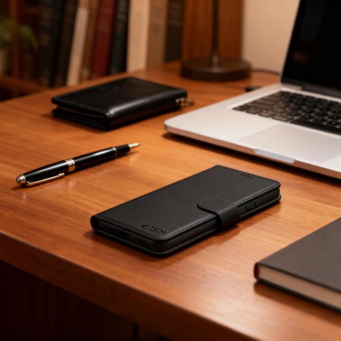 Tech-Protect Wallet Case for Xiaomi 17T Pro - Black