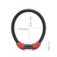 Rockbros RKS570-RD ​​bike lock – steel cable, code