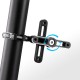 Rockbros KS-415 Aluminum Adjustable Bottle Cage Adapter - Black