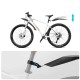 Rockbros FK-880 front and rear bicycle fenders for 24" bikes - black