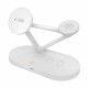 Tech-Protect QI15W-A41 3in1 Wireless Charger with MagSafe for Apple Devices - White