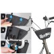 Rockbros G011 Flash Journey trapezoidal handlebar bike bag 0.7 l - black