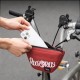 Rockbros G011 Flash Journey trapezoidal handlebar bike bag 0.7 l - red