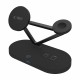 Tech-Protect QI15W-A41 3in1 Wireless Charger with MagSafe for Apple Devices - Black