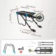 Rockbros Shelves HJ10010 Quick-Mount Bike Rack with Reflector - Black