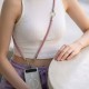 Tech-Protect C10S Crossbody Phone Lanyard (114 cm) + Wrist Strap (31 cm) - Pink Titanium
