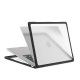 Tech-Protect Velar Case for MacBook Air 13" 2023 / 2024 / 2025 / 2026 - Transparent Black