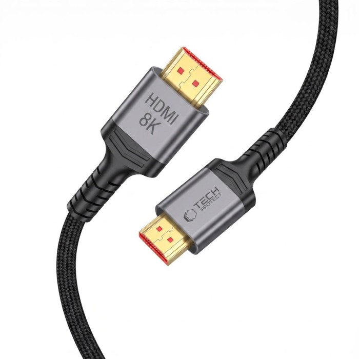 Tech-Protect UltraBoost HDMI 2.1 4K 120HZ / 8K 60HZ cable 200 cm - black