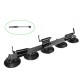 Rockbros XP1003 Suction Cup Roof Rack for 3 Bikes - Black
