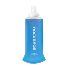 Rockbros 35210027002 soft flask running water bottle 500 ml - blue