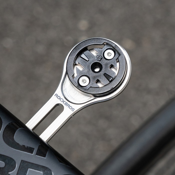 Rockbros FK-307T Titanium Alloy Bike Computer Mount - Titanium