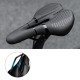 Rockbros 8182 city bicycle saddle, comfortable, anatomical - black