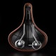 Rockbros 6800S retro comfort bicycle saddle - brown