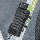 Rockbros 829 Folding Code Bike Lock - Black