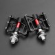 Rockbros K3462F-BK Detachable Quick Release Bicycle Pedals - Black