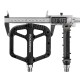 Rockbros 2018-12A Nylon Bicycle Pedals - Black
