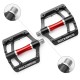 Rockbros 2020-12CBK Platform Aluminum Bicycle Pedals - Black