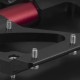 Rockbros 2020-12BBK Platform Aluminum Bicycle Pedals - Black