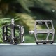 Rockbros K399-BK Wide Platform Bicycle Pedals - Black