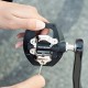 Rockbros M108 Nylon Half-Lock Double-Sided Bicycle Pedals - Black