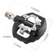 Rockbros M108 Nylon Half-Lock Double-Sided Bicycle Pedals - Black