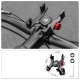 Rockbros 25210039001 Handlebar Clamp Phone Holder - Black