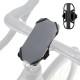 Rockbros 250015001 silicone clamp phone holder - black