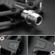 Rockbros C525 Carbon Fiber Platform Bike Pedals - Black
