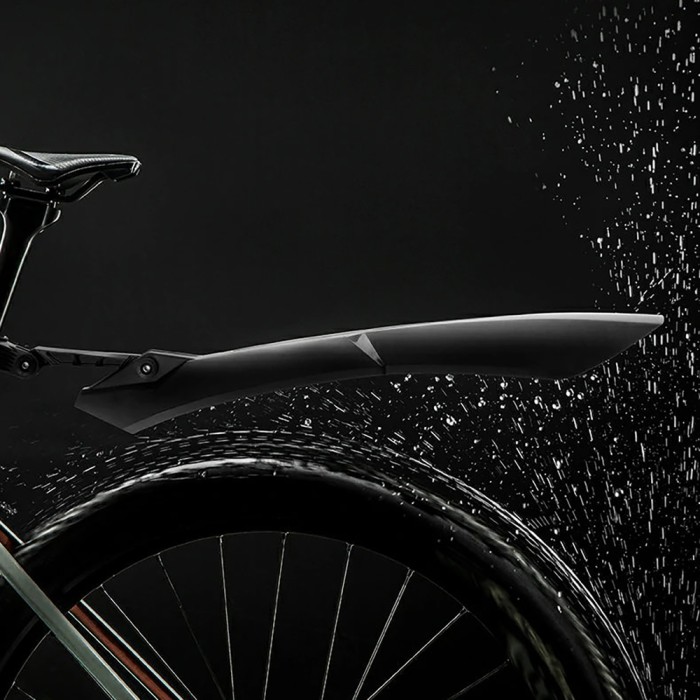 Rockbros FK-870 bicycle fenders with quick-release system, adjustable - black