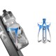 Rockbros RKL02 Aluminum Bottle Cage - Blue and Silver