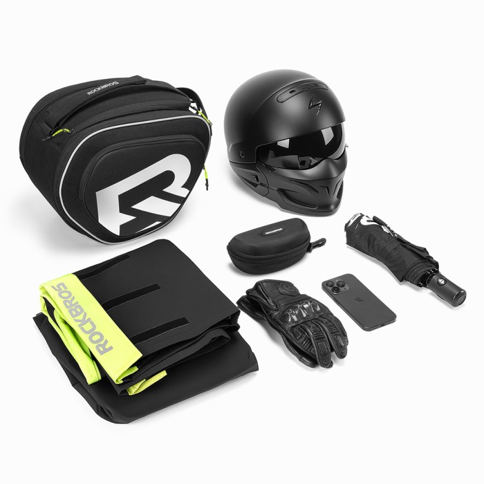 Rockbros A40-1 Motorcycle Tank Bag for 12L Motorcycles - Black