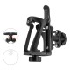 Rockbros 2-3D Adjustable Bottle Holder for Bikes and Motorcycles - Black