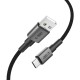 Tech-Protect UltraBoost DNA USB-A / USB-C Cable 15W/3A 100cm - Gray