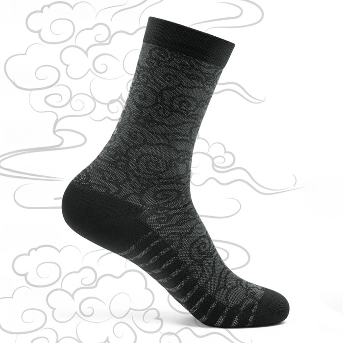 Rockbros 490025001 ROAD TO SKY Cycling Socks 39-42 cm - Black