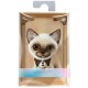 Nimmy New Big-Eye Cute Pets 2.0 Cat Magnetic Wallet with Phone Stand - Brown