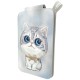 Nimmy New Big-Eye Cute Pets 2.0 Cat Magnetic Wallet with Phone Stand - Gray