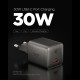 Spigen Essential EE301EU 1-Port 30W Wall Charger - Dark Gray