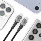 Tech-Protect UltraBoost DNA USB-C PD100W/5A Cable 200cm - Gray