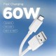 Spigen Essential EB6015AC USB-C Cable 60W 150 cm - White