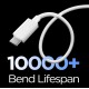 Spigen Essential EB6015AC USB-C Cable 60W 150 cm - White