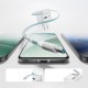 Cuktech AD653W 67W GaN 2x USB-C + USB-A Wall Charger with 70cm Retractable USB-C Cable - White