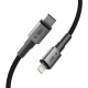 Tech-Protect UltraBoost DNA USB-C / Lightning PD27W/3A cable 100 cm - gray