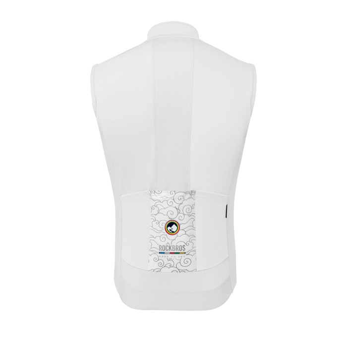 Rockbros TLMJ002 ROAD TO SKY windproof vest insulated M - white