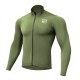 Rockbros TLWT001 ROAD TO SKY windproof insulated cycling jersey L - green