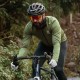 Rockbros TLWT001 ROAD TO SKY windproof insulated cycling jersey L - green
