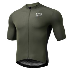 Rockbros 15220004004 ROAD TO SKY men&amp;#39;s cycling jersey short sleeve L - green
