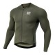 Rockbros 15220003002 ROAD TO SKY men&amp;#39;s long sleeve cycling jersey S - green